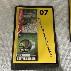 🌻NFL Steelers Coins Ben Roethlisberger Colorized Quarter 05 2005 Merrick Mint